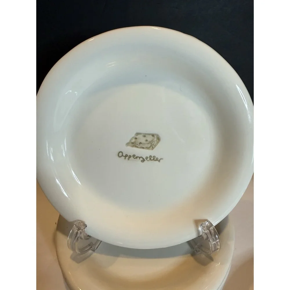 Williams-Sonoma Cheese Series Embossed Appetizer Plates (Set Of 6)